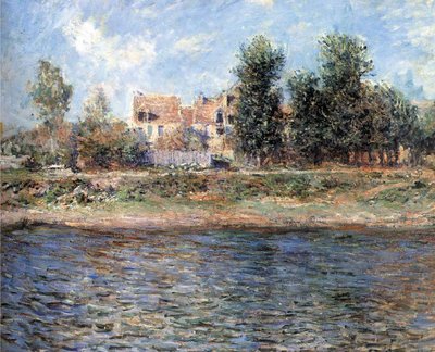 The Bank of the Seine by Claude Monet